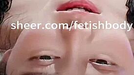 Extreme deepthroat goddess chokes and gags with spit dripping everywhere. Is this too rough?