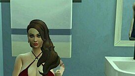 Hej, pišem na usta maćehe u ovoj divljoj 3D anime hentai sceni 😈