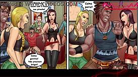 Footjob with Red Nails: Skinny Redhead's Homemade Fetish Solo