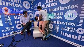 Blaze rager enjoys intense anal sex with juan bustos