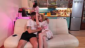 Stepmother Mia Capri With Margo Von Teese In Anal Threesome