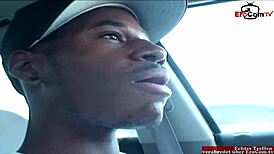 hairy blonde gets picked up by bbc in shoe store