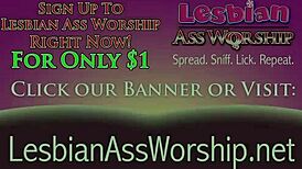 nora sky worships lynna fox's asshole with her tongue