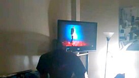 A sexy latina in socks cheats passionately, her bold curves enticing every glance.