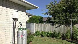 That nz milf slut got chucked on the picnic table, creampie fucked in front of neighbors.