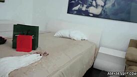 In the office, krissy lynn is having sex with a male police officer, her stepmother role making it taboo