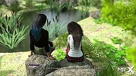 Watch This Anime Babe Get Fucked in the Kitchen and Ride a Motorcycle!