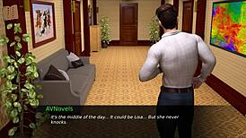 Teen Anime Nurse Sucks Huge Fat Cock In 3D Hentai Game