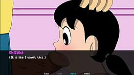 explore the seductive hentai world of dickmon with a milf character in this animated sex game sequel