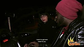 emo slut zeyna bangs bbc in wild public spot