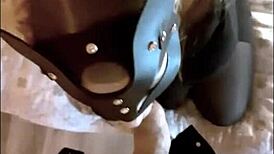 Blonde says, 'Suck my small tits while I blow your big cock'