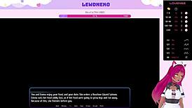 Vtuber lewdneko plays harem hotel part 26