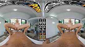 Khloe Kapri gets happy ending from big black cock 😏