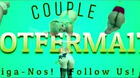 Busty Asian Pornstar Throats Cock on Her Knees