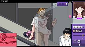 ntr wife caught chatting in hentai game, part 4