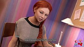 Slim teen Megan Venturi gets bent over for blowjob and hardcore fucking with cumshot