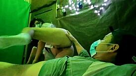 Latina Milf Rides Stepson's Big Cock Anal Style