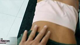 I Couldn't Resist Fucking My Stepsister in Her Exercise Pants