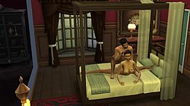 Hey, wanna watch Santu aunty play with neighbour guy?