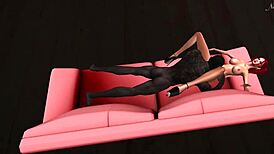 Dr. D and Nataly at home