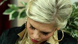 Jizz Covers Glam Slut In Satin During Wild Group Action