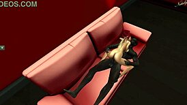 Dr. D and Nataly at home