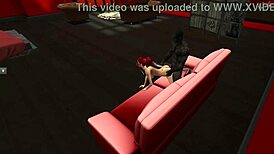 Dr. D and Nataly at home