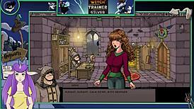 Witch Trainer Silver Part 19 surprises with sexy twists. Anime magic unfolds!