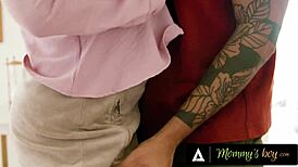 Milf Sophia West pounded and creampied by stepson