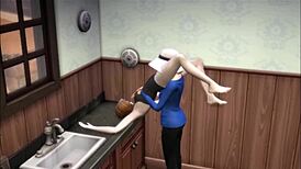 Karens Hard At Work In Public Voyeur Blowjob And Assfucking