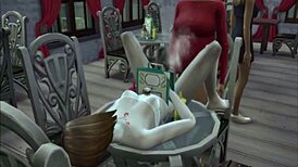 Karens Hard At Work In Public Voyeur Blowjob And Assfucking