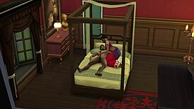 Hey, wanna watch Santu aunty play with neighbour guy?