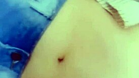 asian student bent over, wet pussy fucking