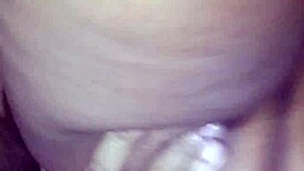 the couple is cumming together, she's squirting and shaking all over