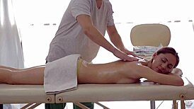 anal pounding after a steamy massage with aruna aghora