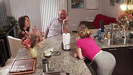 Tiny Sex Freak Freya Von Doom Visits Stepdad and New Wife for Wild 1 on 1 Action - AITSFS1 E7 1 4