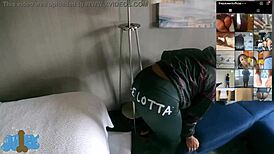 Ratched maid learns her place with big black cock fucking in hotel wrestling bent over sex