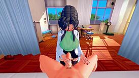 POV Sex With Chisato Hasegawa in Wild Devil Action!