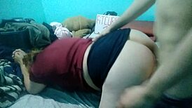 Perrita says, 'Fuck me hard in doggystyle on the bed, you stud!'