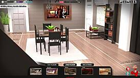 Slim teen Megan Venturi gets bent over for blowjob and hardcore fucking with cumshot