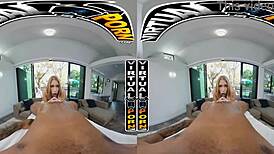 Khloe Kapri gets happy ending from big black cock 😏