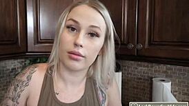 Big Tits Blonde Teen Fucked By Roommate! What A Deepthroat Surprise!