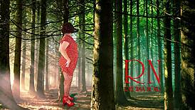 Giant Secretary Towers Over Surprised Manager at Work