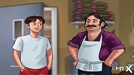 Big mature Mexican ass in Summertime Saga episode 43?