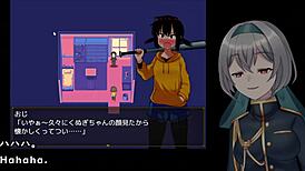 kunugi-chan's life crashes in crossdressing hentai game with machine subtitles