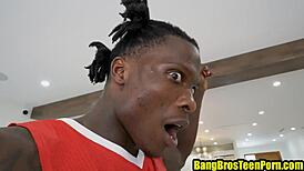 this cute teen discovers big black cock