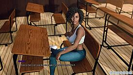 Lust Academy 4 Brings Curvy Mature Babe in Sexy Anime Outfit