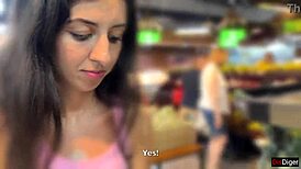 ill buy a girl anything if she walks supermarket with cum on face - cumwalk