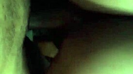 Young amateur with big ass bounces on massive black cock passionately