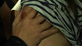 Brutal humiliation as slave endures hardcore cage fuck with slaps and cumshots